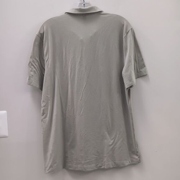 Lululemon Athletica Tan Polo Shirt Sz L - Picture 2 of 4